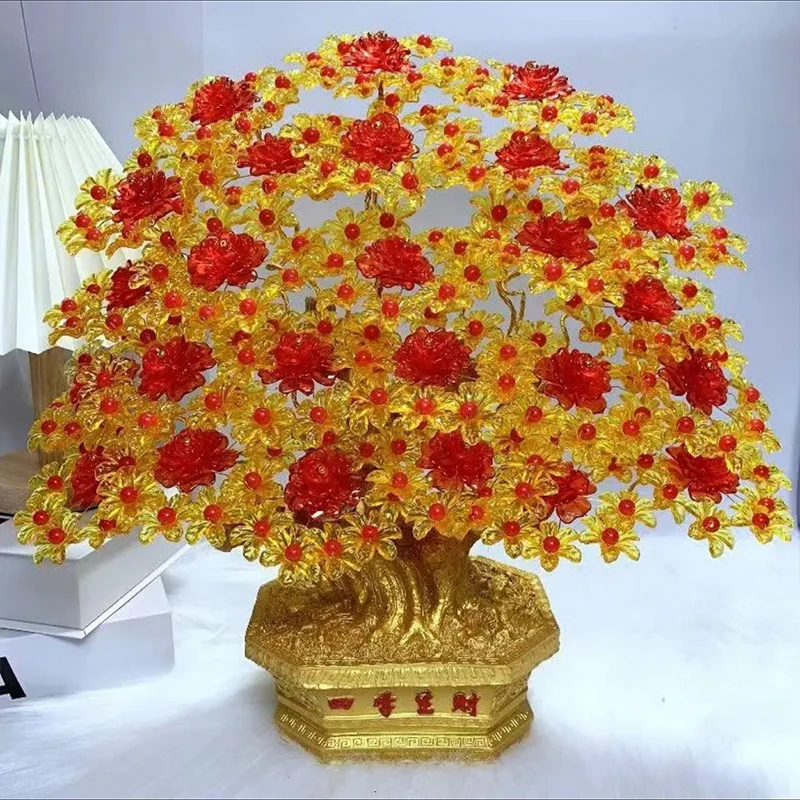 【福利进行中】四季生财和乐生财款葫芦双全手工串珠发财树材料包