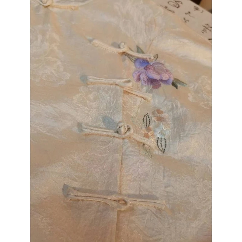 扶颜孤品复合链接国风上衣马甲001