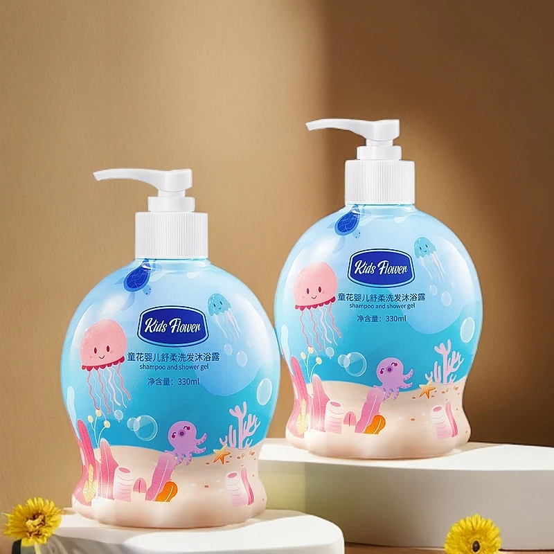 儿童护手洗发沐浴露小麦胚芽