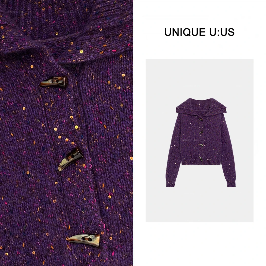 UNIQUE U:US【薰衣草编号72】设计师气质百搭休闲女装外套249962