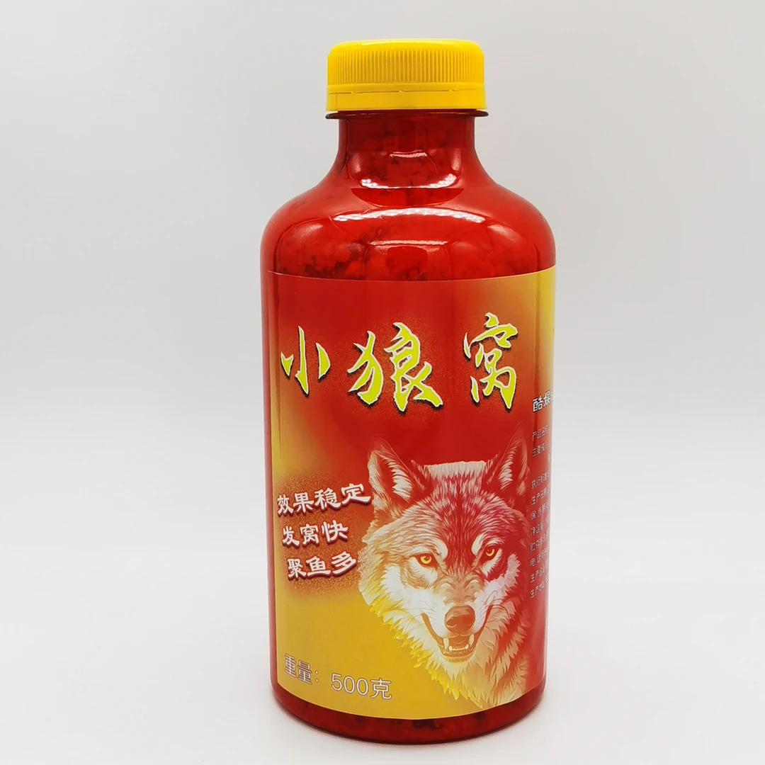 酷娱500克小狼窝酒米鲫鱼窝料鱼饵添加剂诱鱼配方台钓