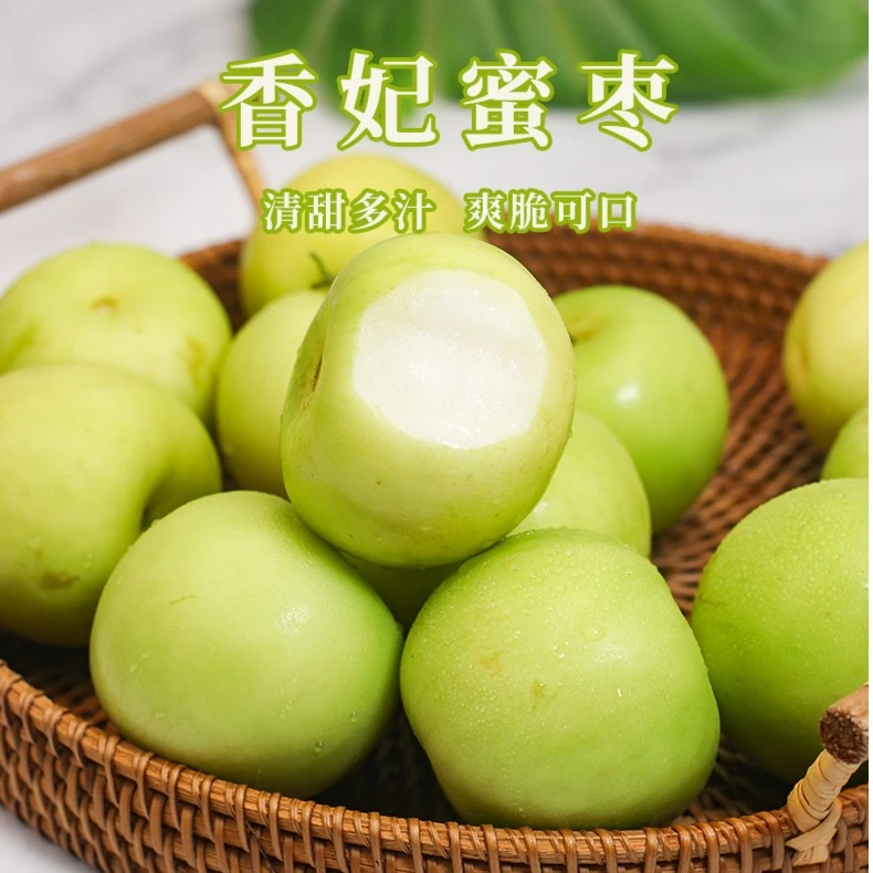 热带小苹果天然维生素丸子香妃蜜枣牛奶枣农家肥发酵种植清新甜美
