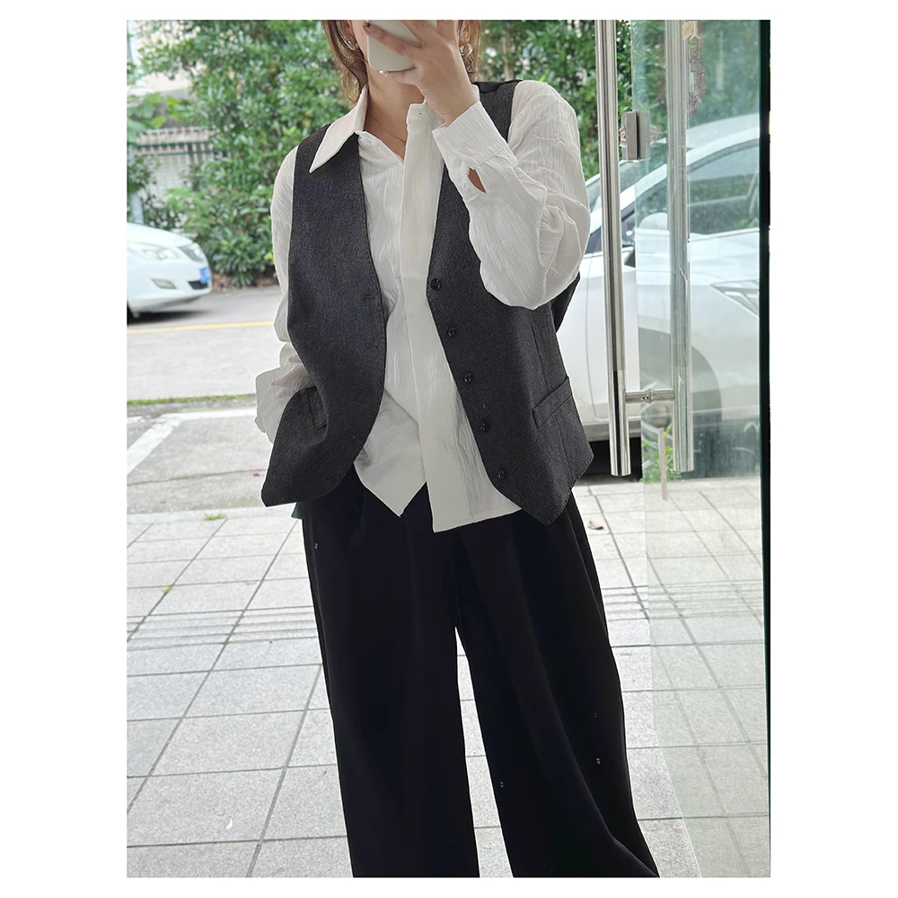 ZM1189    春夏新款女士修身时尚百搭马甲