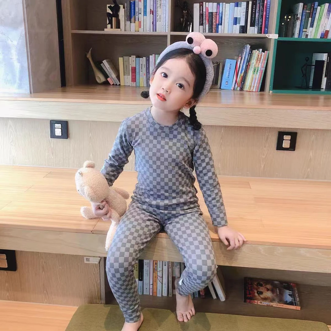 冬款加绒儿童裤子时尚潮流长裤789