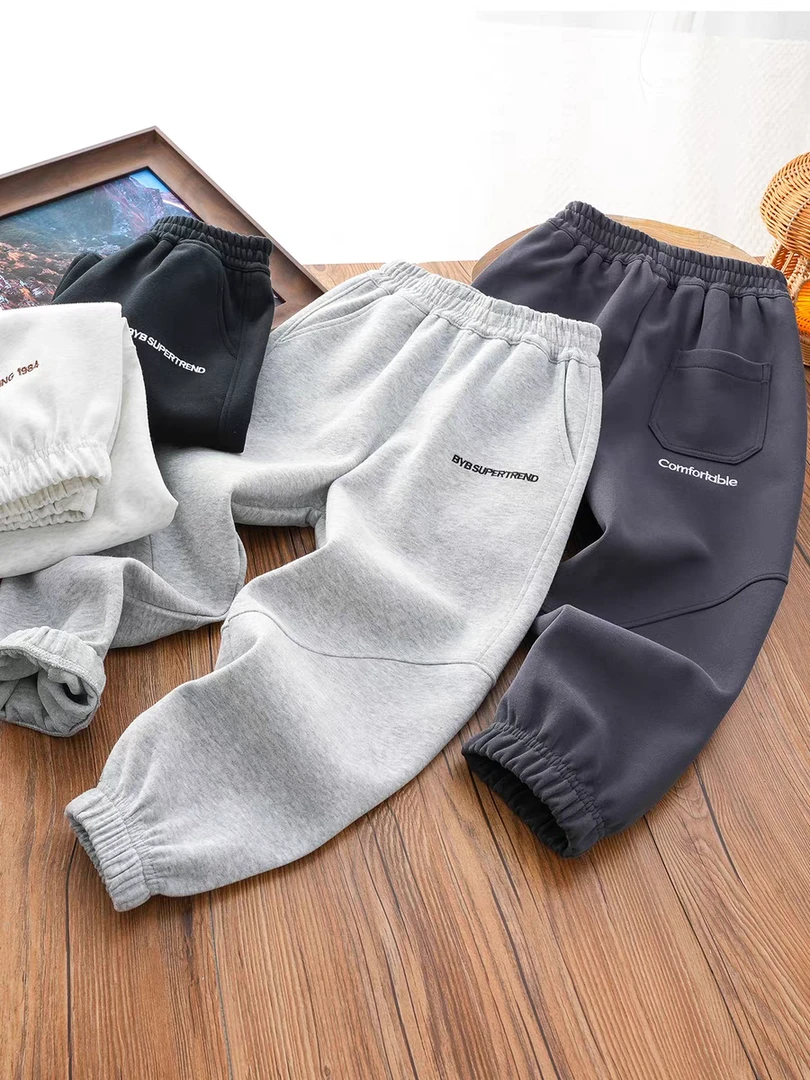 (321号-330号)款春秋裤子男童女童印花时尚舒适