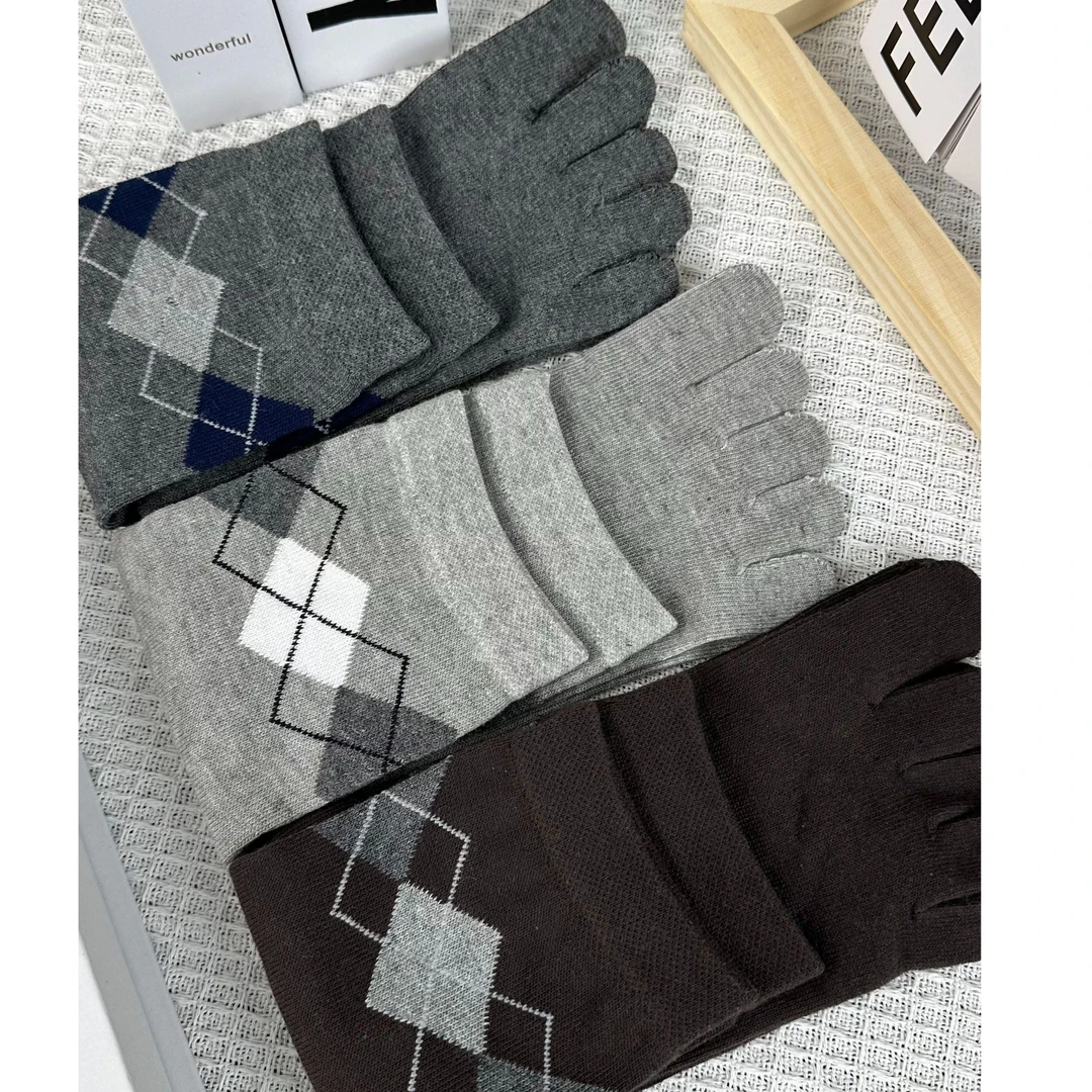 男士商务五指袜透气舒舒适时尚