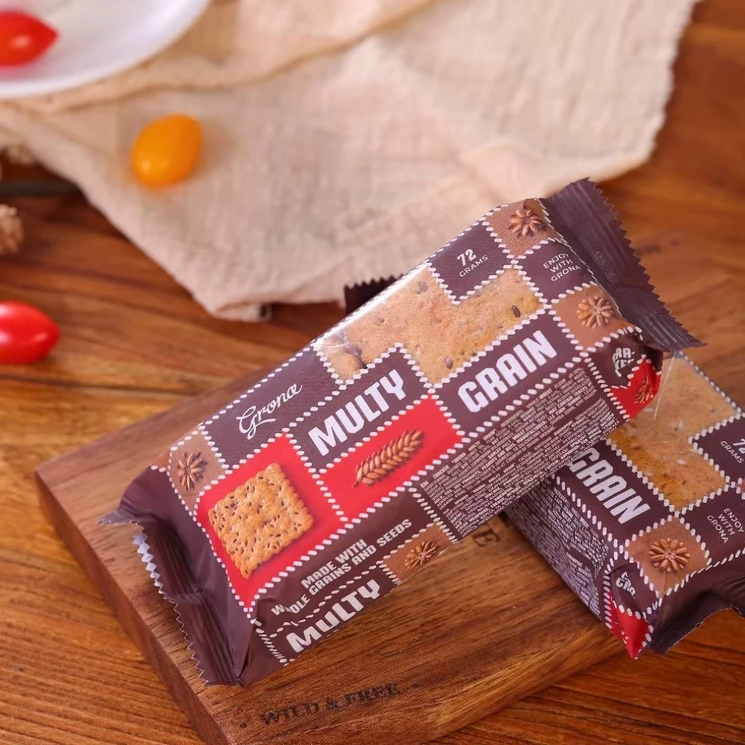 【东娃】4袋乌克兰进口爱比可谷物酥脆饼粗粮饼干代餐72g/袋