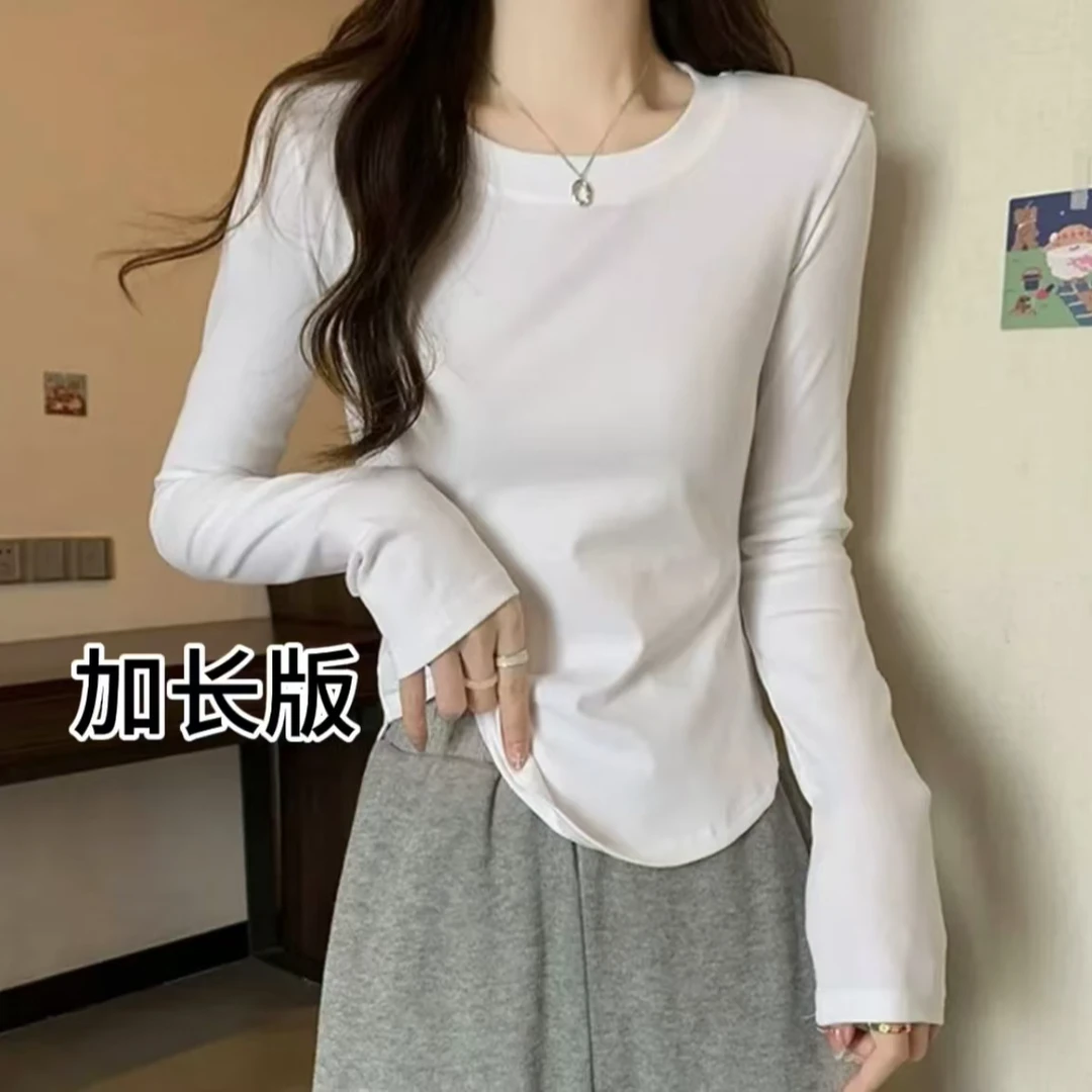 【高个定制】双面德绒打底衫女高领秋冬加厚修身百搭长袖自发热上衣