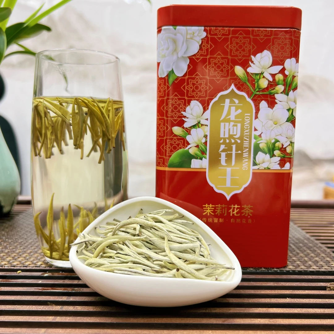龙煦2025新茶 浓香茉莉花茶针王 九窨传统工艺浓香耐泡茶厂直发