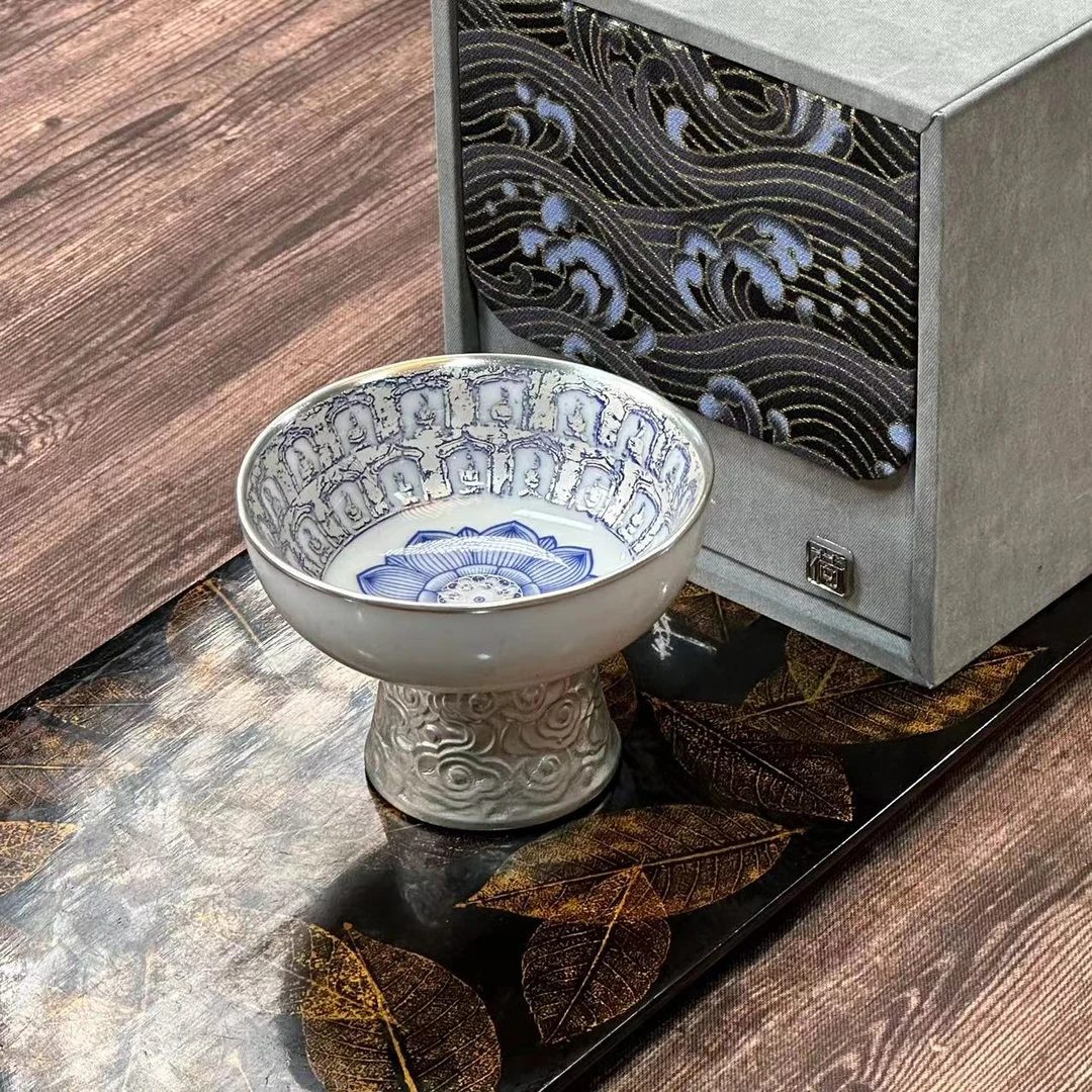 【西泠上新】西泠佛印万佛高足杯XL07