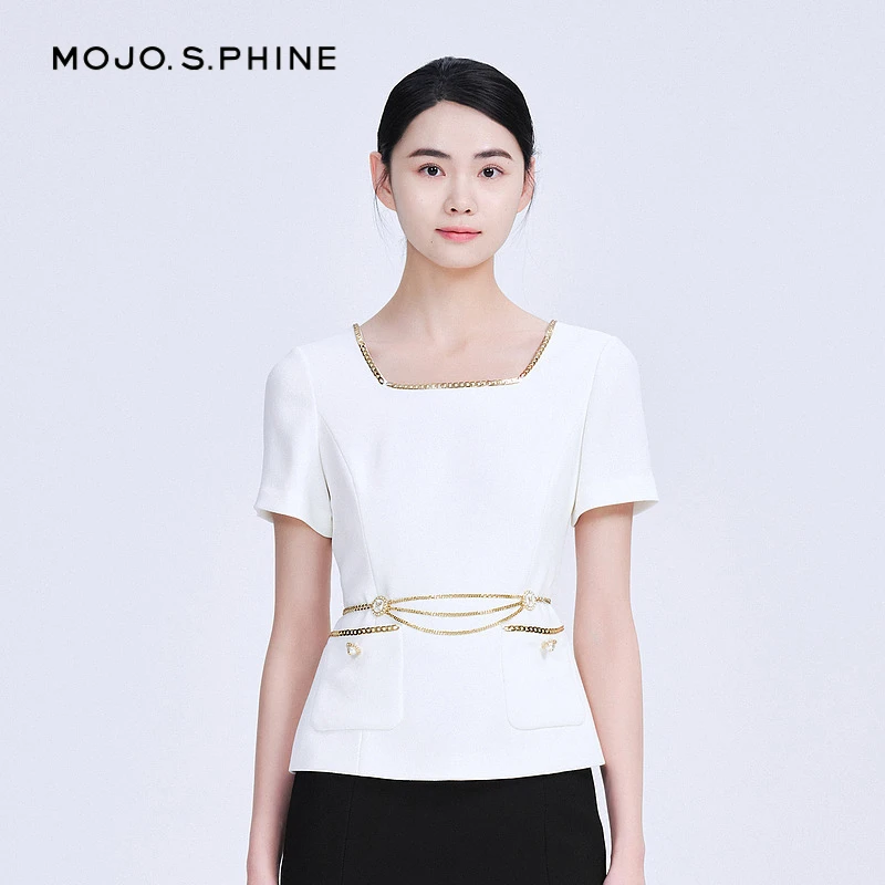 MOJO.S.PHINE2023春季新款衬衫-MJDB02WBL031W11