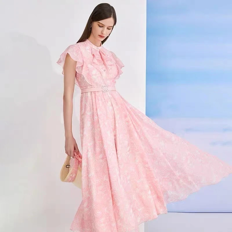 【Susie】高级感小众百搭休闲束腰连衣裙-MJEB10WOP383P21/zb