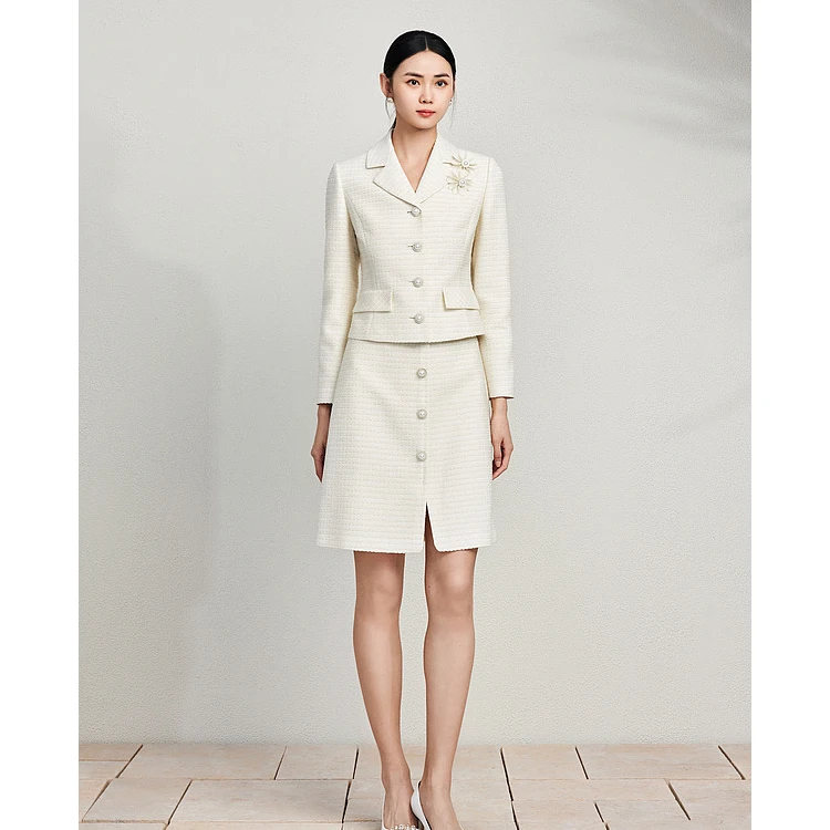 MOJO.S.PHINE新款小香风半身裙/MJFA02WSK711W41/zb