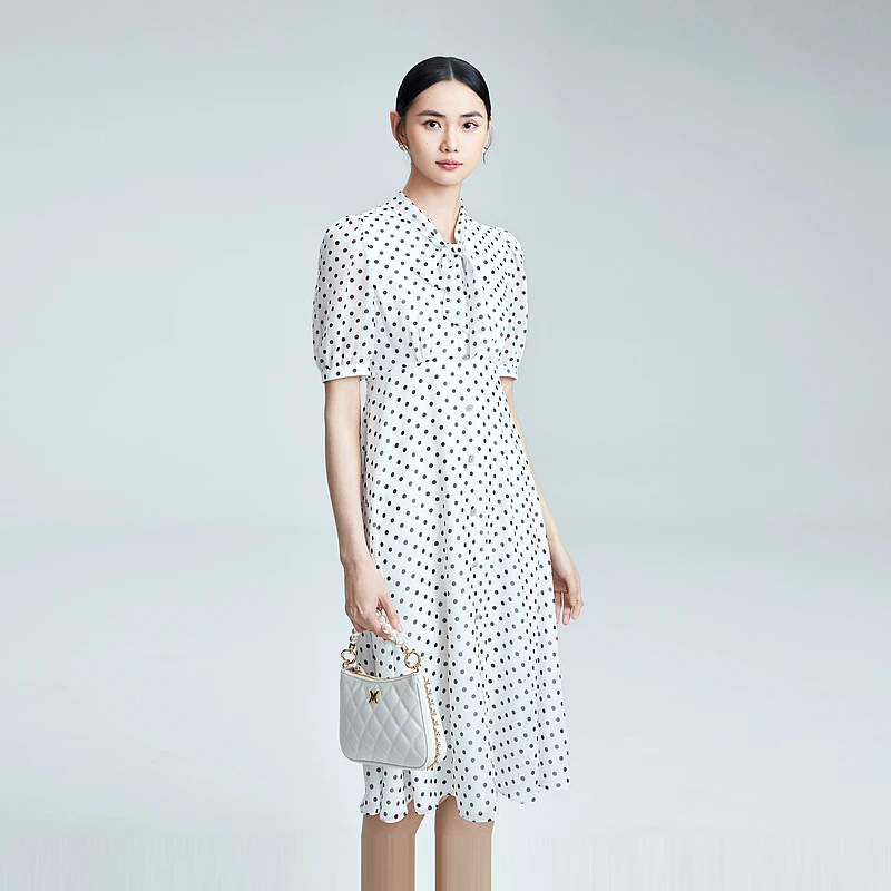 【晨粉专享价】2024新款法式度假氛围感优雅长裙-MJFB06WOP358W11