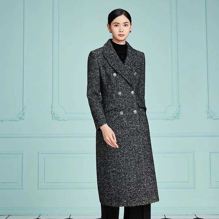 MOJO.S.PHINE【晨粉专享价】中长款气质毛呢外套-MJED20WLC131G51