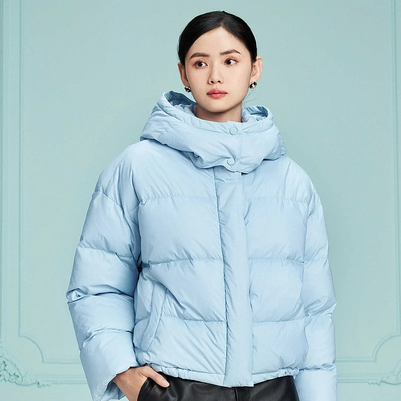 MOJO.S.PHINE【霍尔多巴吉白鹅绒】冬季新款气质时尚设计感羽绒服