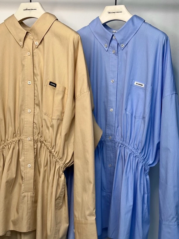 OIIORIRI·学院风衬衫裙