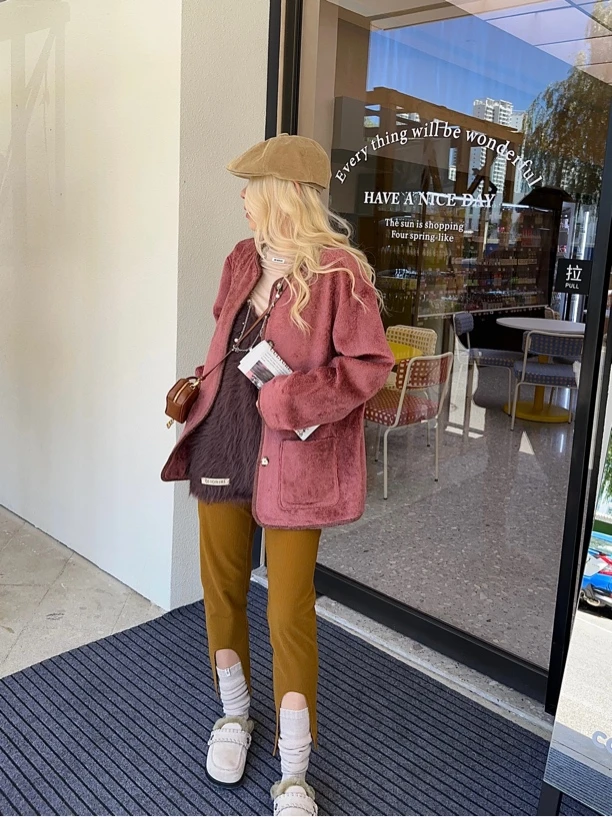 OIIORIRI·肌理感圆领上衣