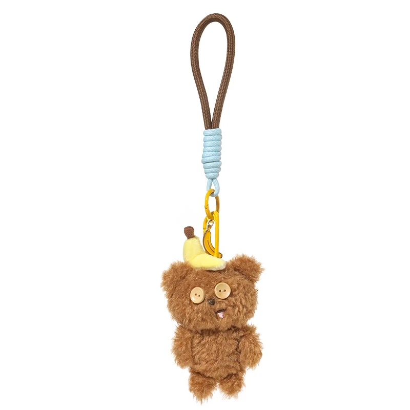 MINISO/名创优品BobTim系列毛绒挂件Tim熊包包装饰挂饰萌熊高颜值