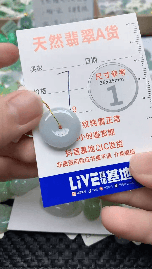 【闪购商品】翡翠颈饰未镶嵌2