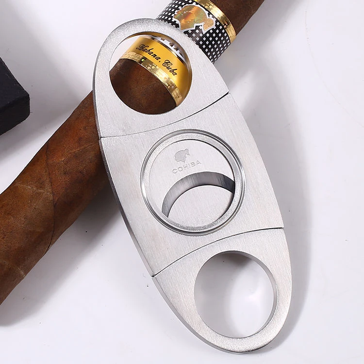 雪茄剪便携雪茄刀不锈钢锋利顺滑雪加剪/刀钳打孔器工具雪笳剪