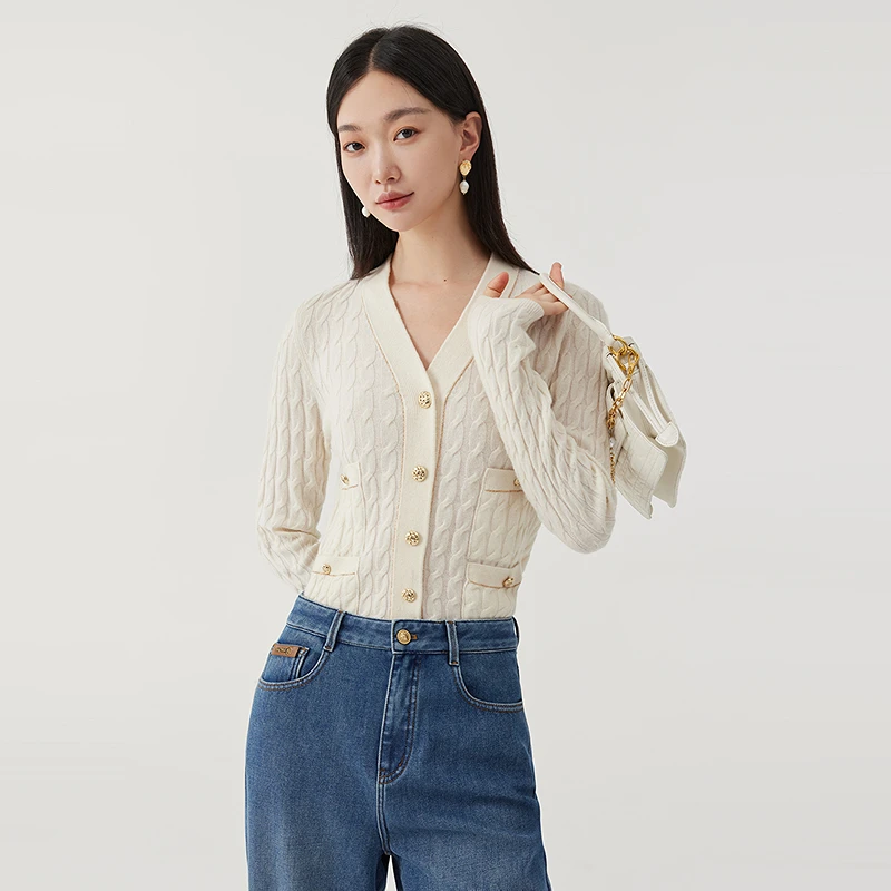 BADINA毛针织衫134F242