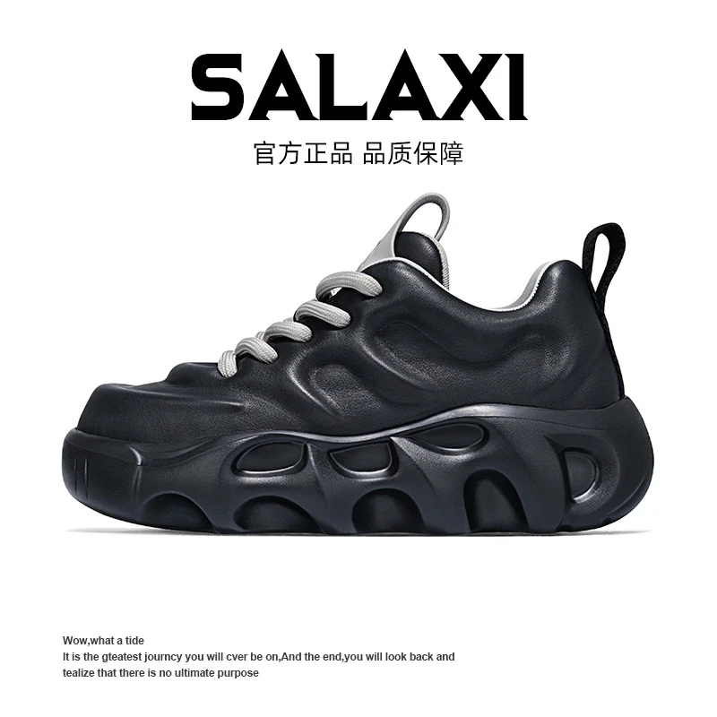SALAXI【情侣款】欧货2025夏季新品时尚运动松糕潮鞋户外运动鞋