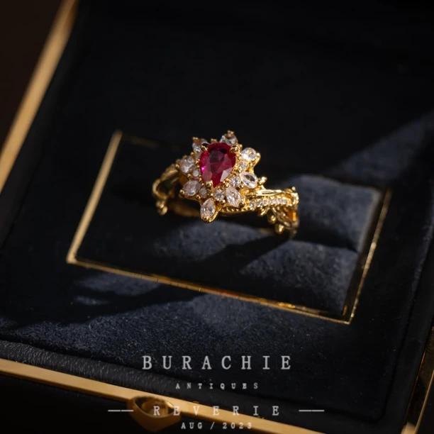 铜合金戒指 Marco bice 意大利老牌古董商的收藏BURACHIE//8177