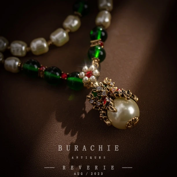 铜合金项链 珠宝的即视感Diomique老施华洛鸟笼流苏2667/BURACHIE