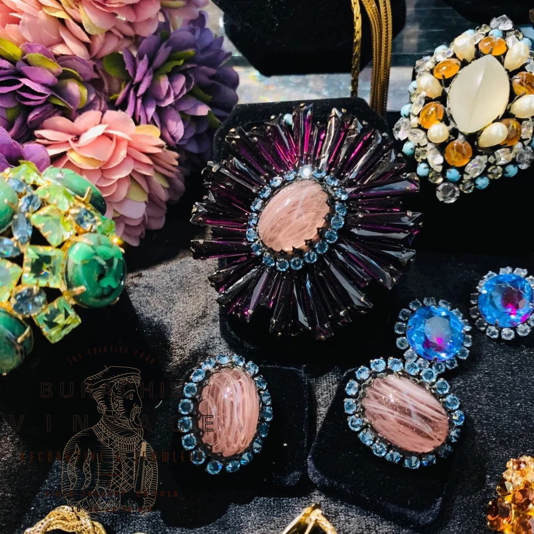 铜合金胸针 珍稀Schrei/0660紫色胸針太美了你一定拥有[BURACHIE]