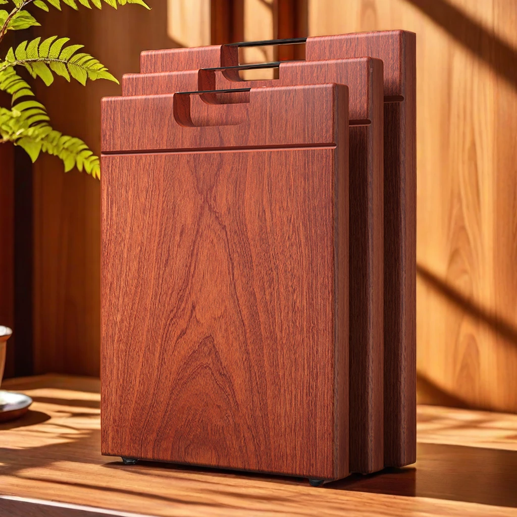 【逸园】正宗非洲进口乌檀木整木砧板大号特大号菜板