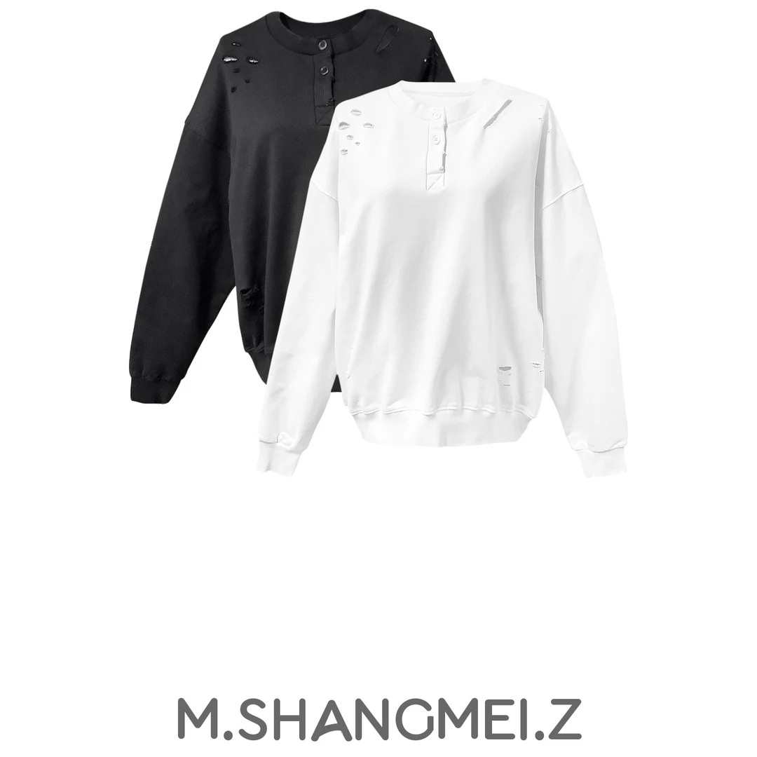 M.SHANGMEI.Z/沐熙休闲户外潮流情侣薄款春秋街头百搭款卫衣x0122