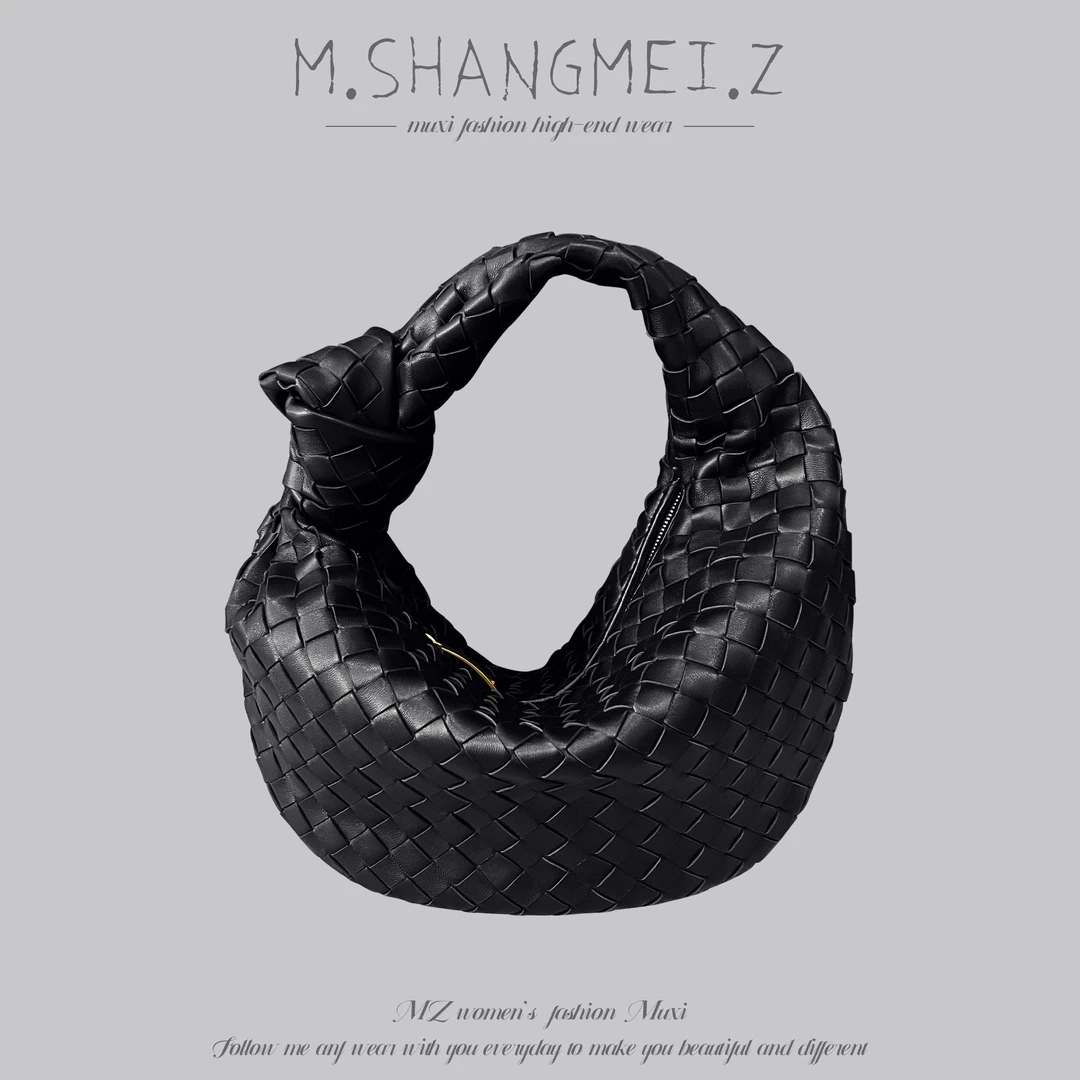M.SHANGMEI.Z/沐熙沐熙美大哥推荐时尚编织简约风ol肩包F057