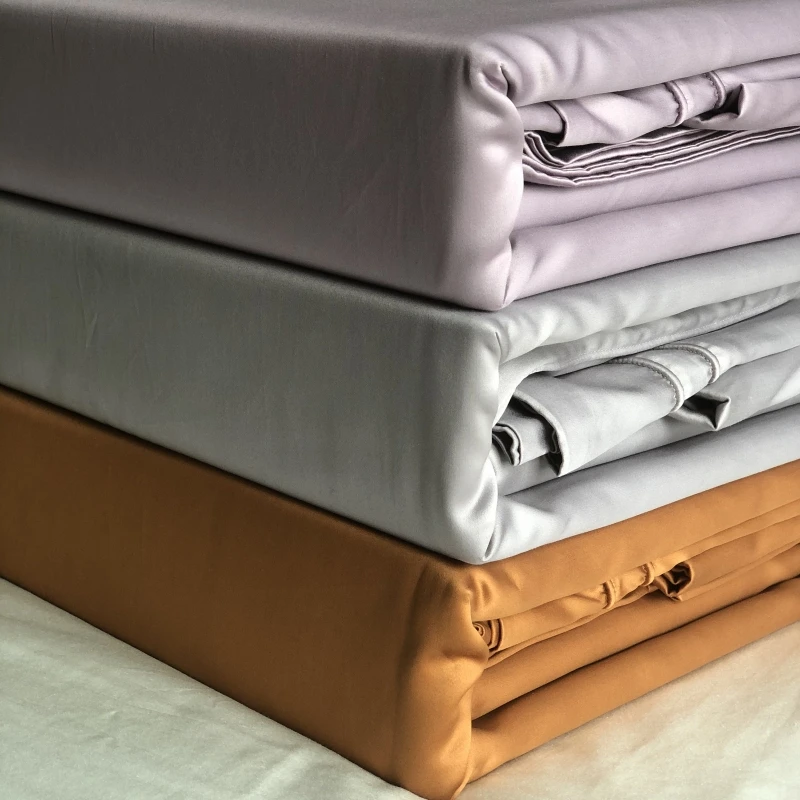 国货之光140支双股/新疆阿瓦迪长绒棉/超柔轻奢/纯色四件套