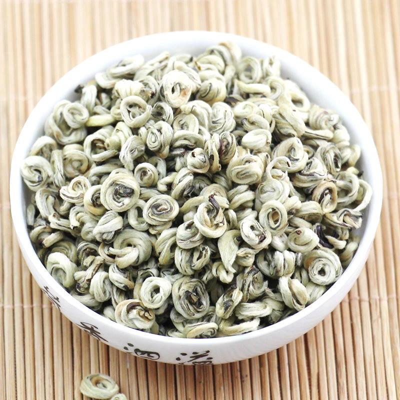 【精品茉莉玉螺王】浓香型广西横县茉莉花茶九窨耐泡型高档茶叶