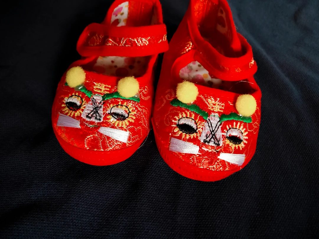 婴儿虎头鞋 拍照道具