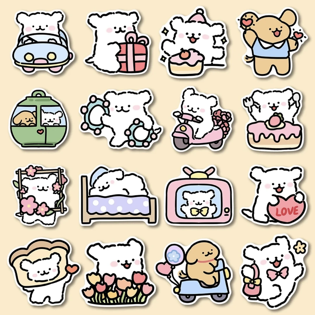 【线条小狗专属】可爱卡通香薰片卡通车载扩香片持久留香爆款香片