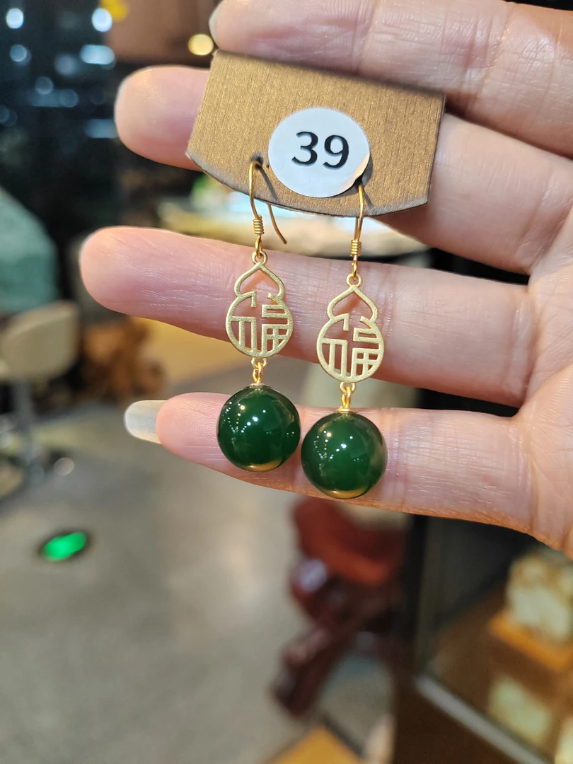 玉耳环福利价新款