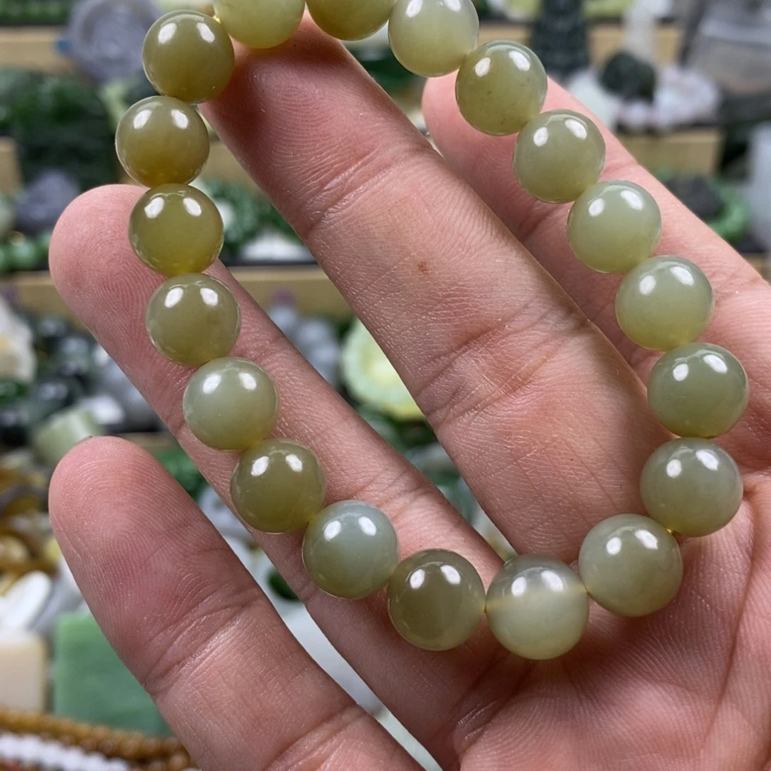 和田玉手链未镶嵌