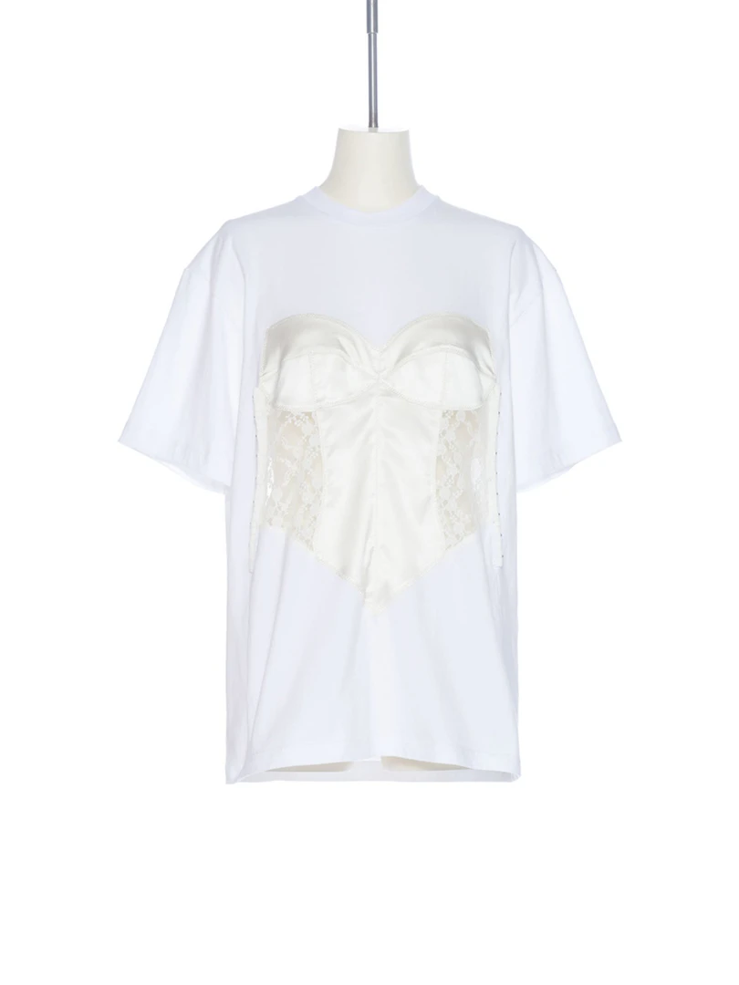 PUSH BUTTON设计师品牌早秋休闲圆领T恤