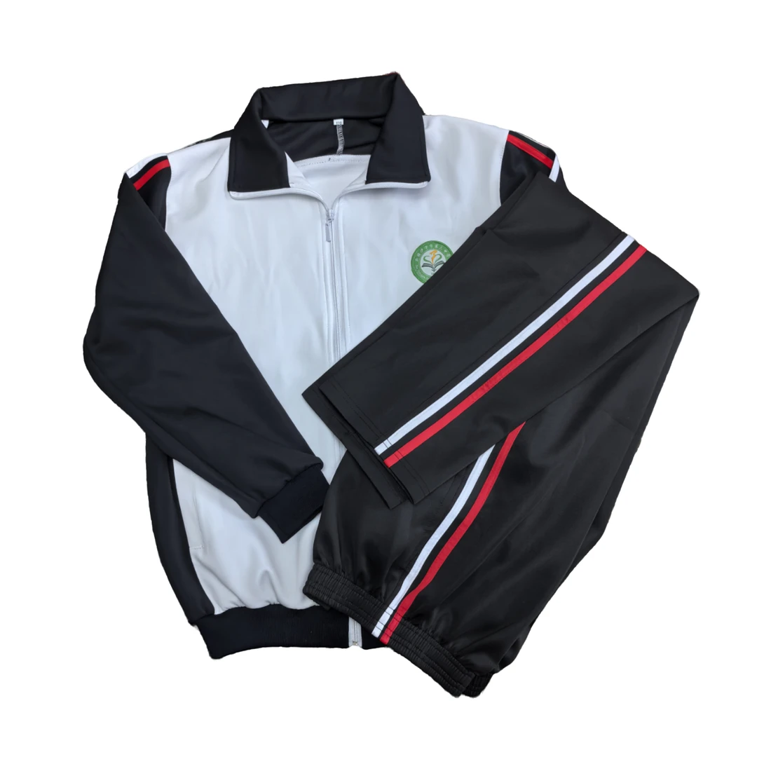 新疆包邮三中（33）中高二条纹秋季套装宽松校服班服春秋秋冬长袖