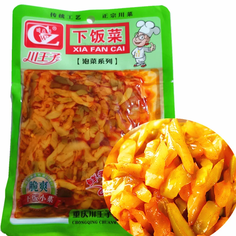 涪陵榨菜川王子黄花什锦榨菜即食下饭菜红油麻辣三丝泡菜外婆菜