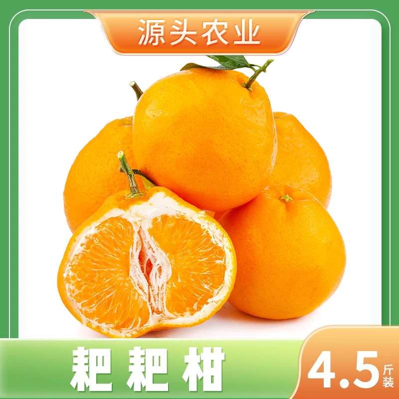 【耙耙柑】四川眉山耙耙柑当季新鲜采摘水果鲜嫩多汁4.5斤S