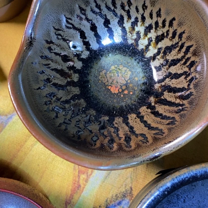 【闪购商品】陶茶盏灰****黑