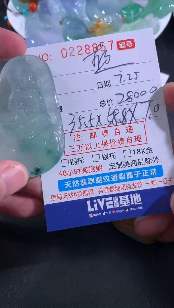 【闪购商品】翡翠颈饰未镶嵌熬（订金一）