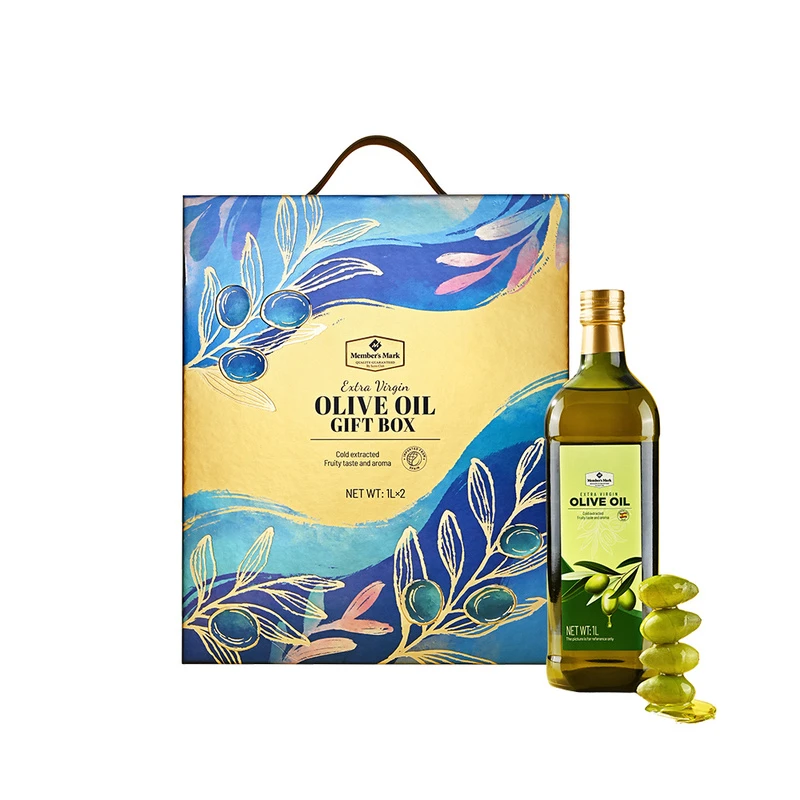 西班牙进口 特级初榨橄榄油1L*2