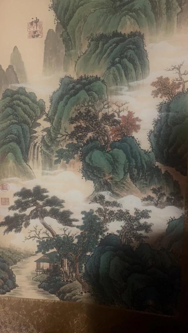 中堂意境幽然装饰画