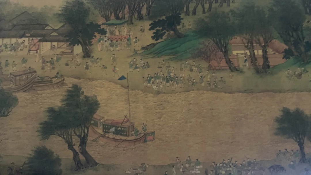 手卷清明上河图装饰画