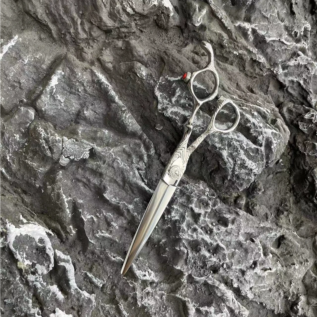 高版定制Zone Cut 6.75寸始皇大武士造型M390粉末钢悬浮轴承平剪