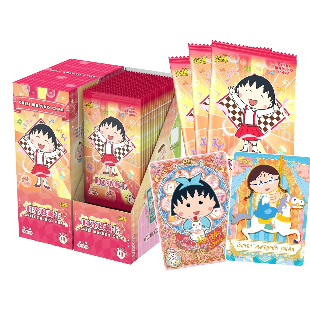 【找男神/采花蜜/躲蜜蜂】樱桃小丸子时光收藏卡纯真包二弹卡牌盲盒